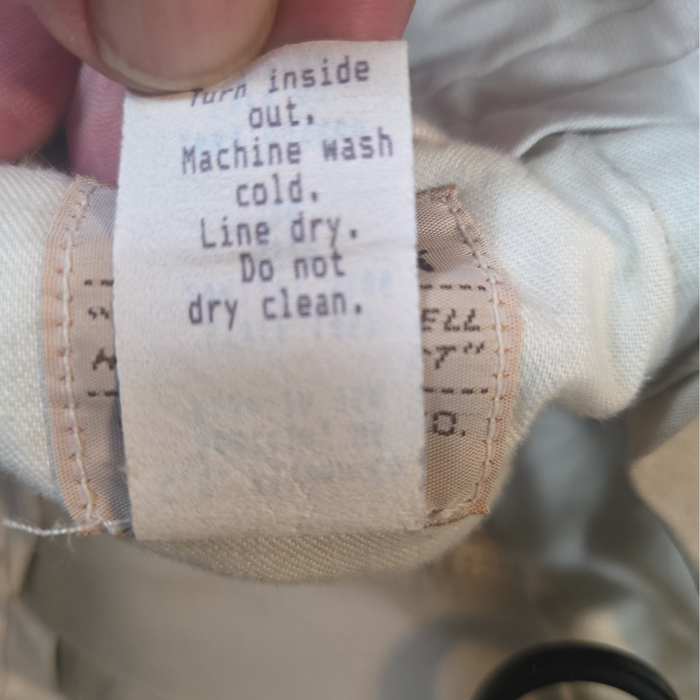Vintage CC Filson Hunting Pants 34x30 Style 1457 Made In USA Waxed Cloth Brush - Picture 3 of 14